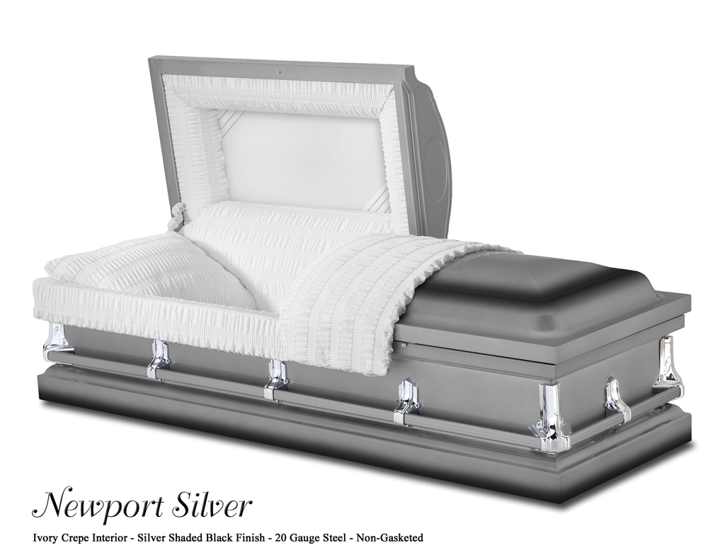 Newport Silver Shaded Black PRINT